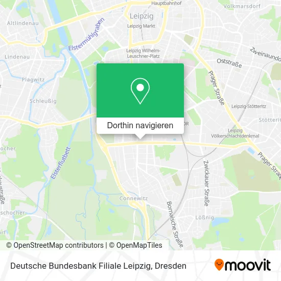 Deutsche Bundesbank Filiale Leipzig Karte