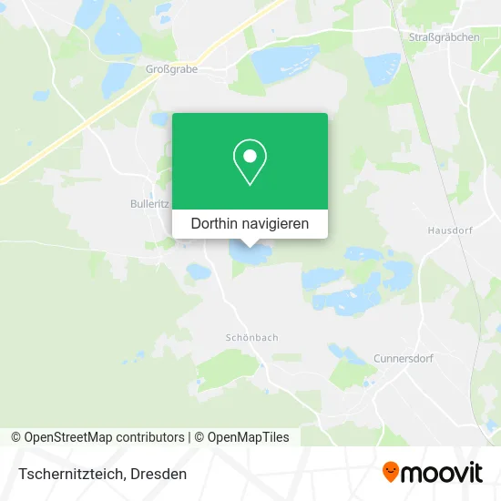 Tschernitzteich Karte