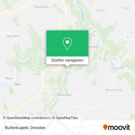 Butterkugeln Karte