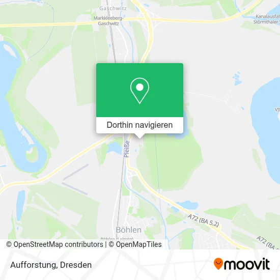 Aufforstung Karte