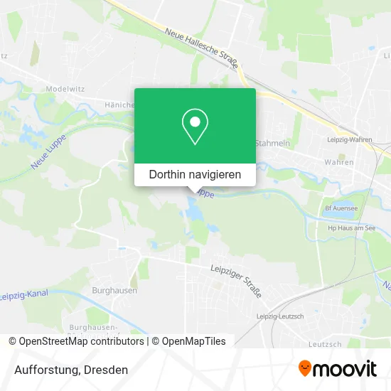 Aufforstung Karte