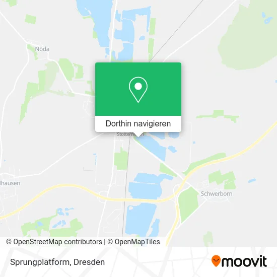 Sprungplatform Karte