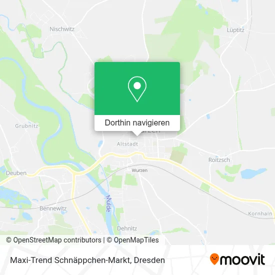 Maxi-Trend Schnäppchen-Markt Karte