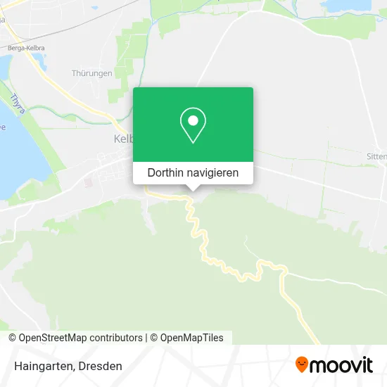 Haingarten Karte