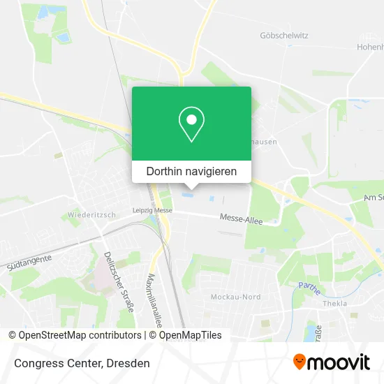 Congress Center Karte