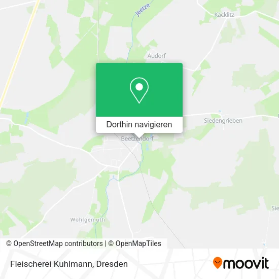 Fleischerei Kuhlmann Karte