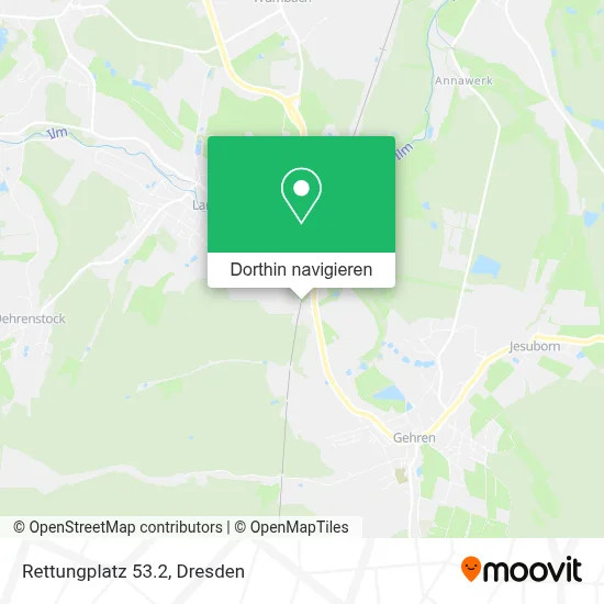 Rettungplatz 53.2 Karte