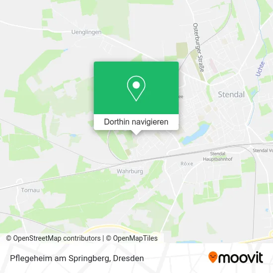 Pflegeheim am Springberg Karte