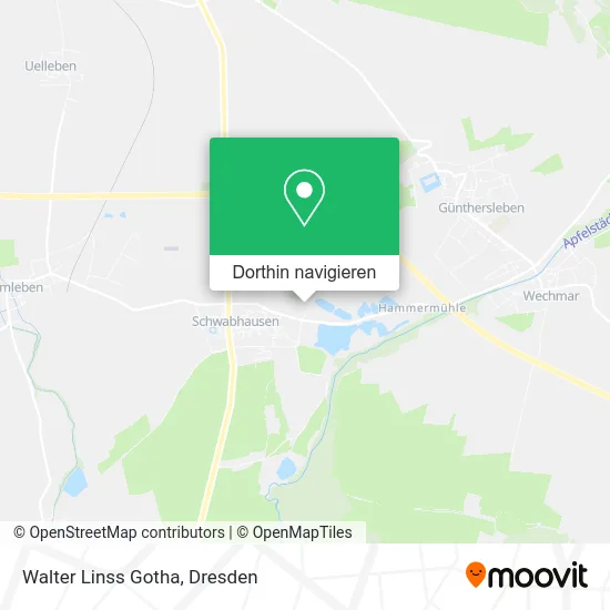 Walter Linss Gotha Karte