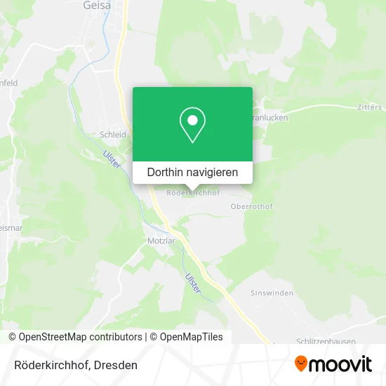 Röderkirchhof Karte
