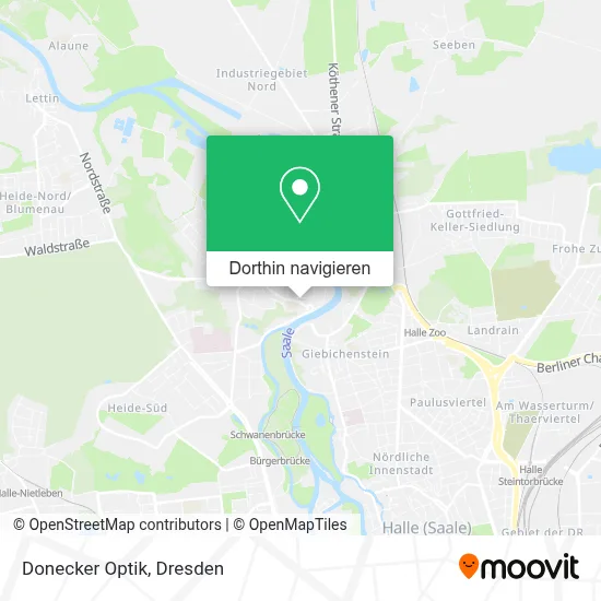 Donecker Optik Karte