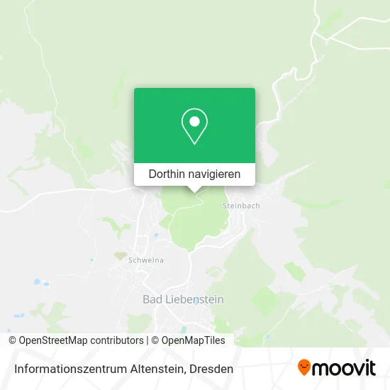 Informationszentrum Altenstein Karte