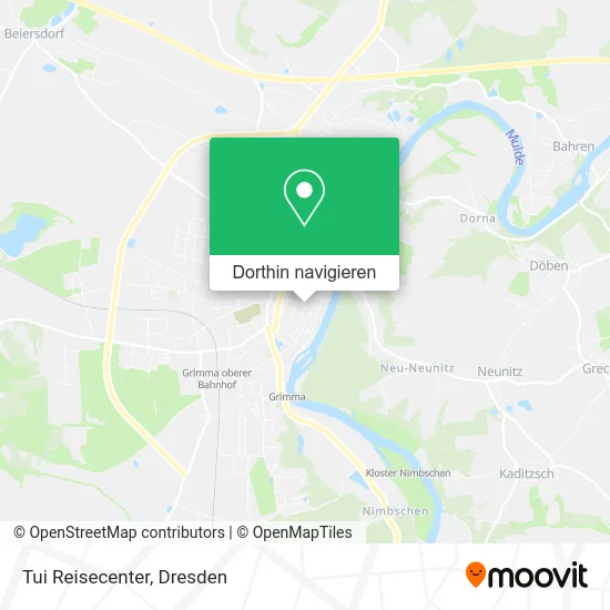 Tui Reisecenter Karte