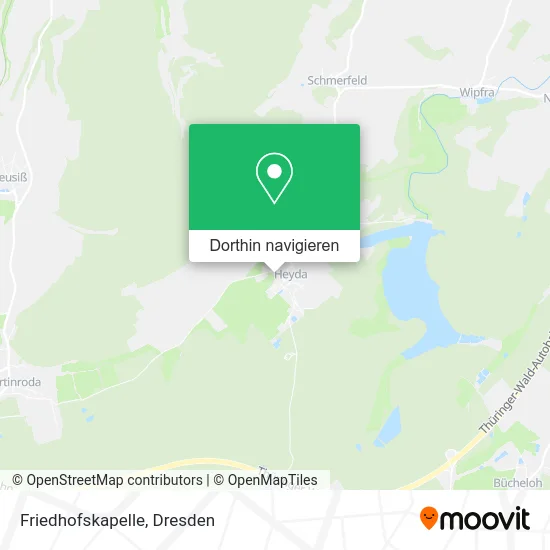 Friedhofskapelle Karte