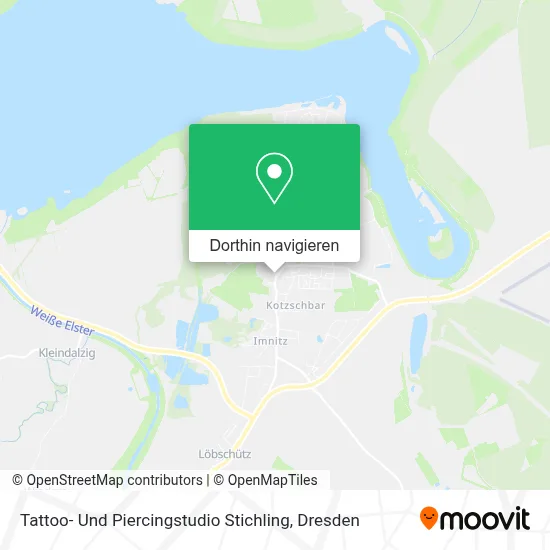 Tattoo- Und Piercingstudio Stichling Karte