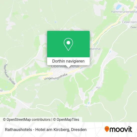 Rathaushotels - Hotel am Kircberg Karte