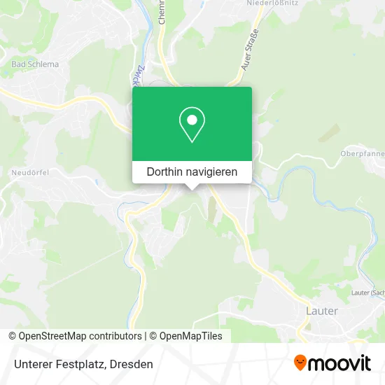 Unterer Festplatz Karte