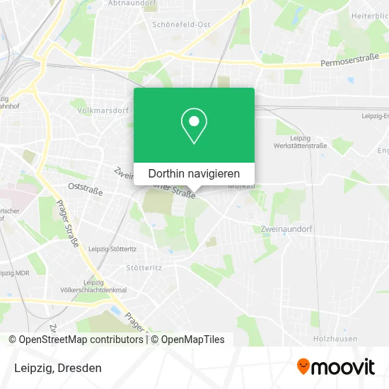 Leipzig Karte