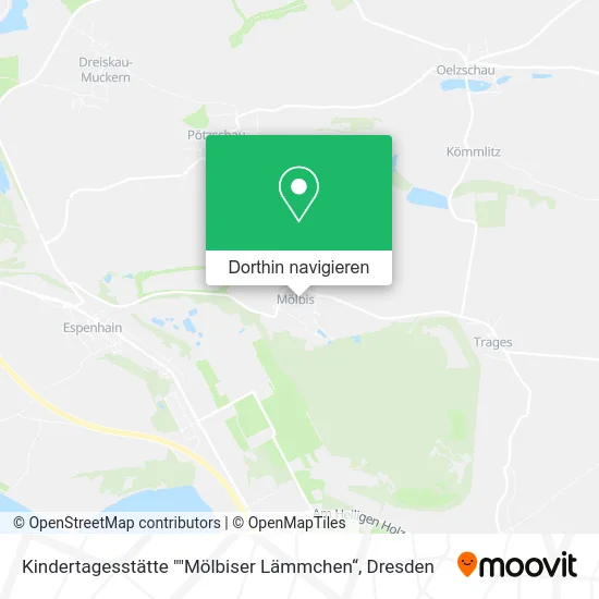Kindertagesstätte ""Mölbiser Lämmchen“ Karte