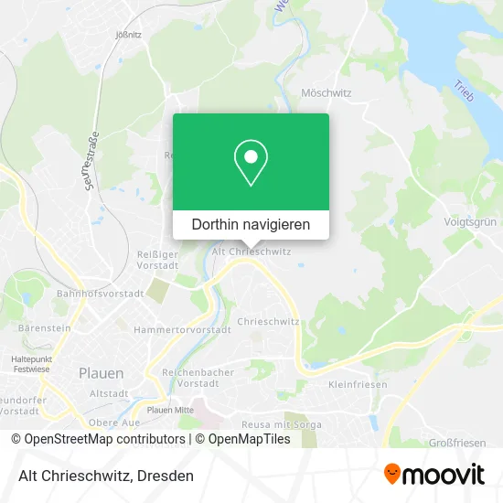 Alt Chrieschwitz Karte