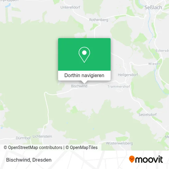 Bischwind Karte