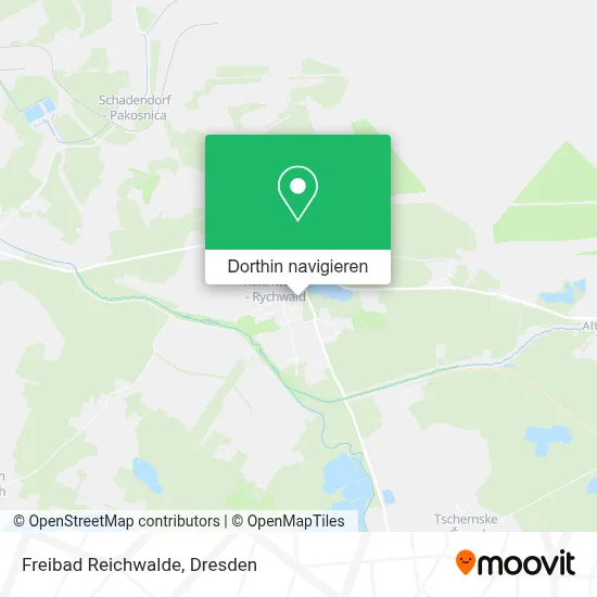 Freibad Reichwalde Karte