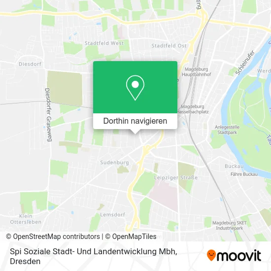 Spi Soziale Stadt- Und Landentwicklung Mbh Karte