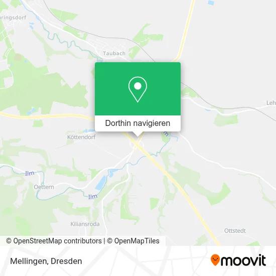 Mellingen Karte