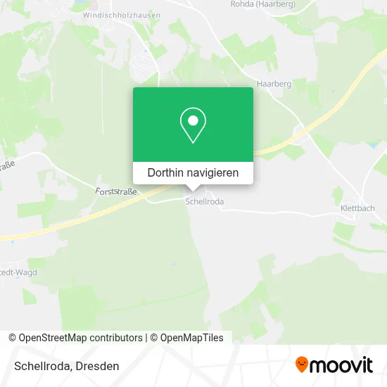 Schellroda Karte