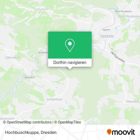 Hochbuschkuppe Karte