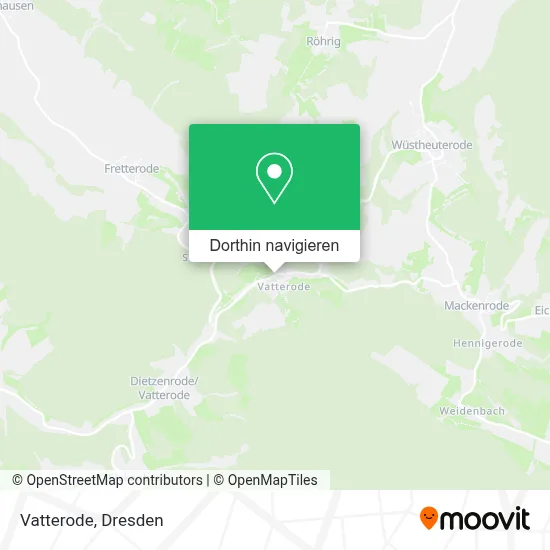Vatterode Karte