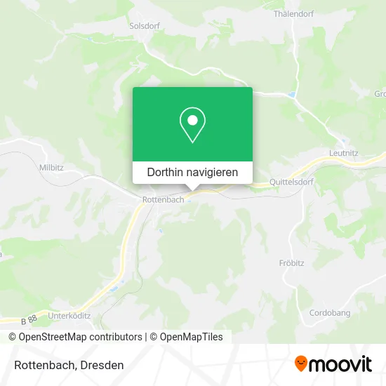 Rottenbach Karte