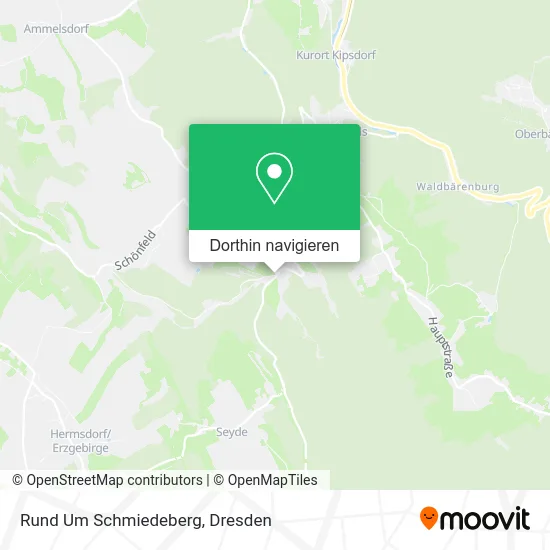 Rund Um Schmiedeberg Karte