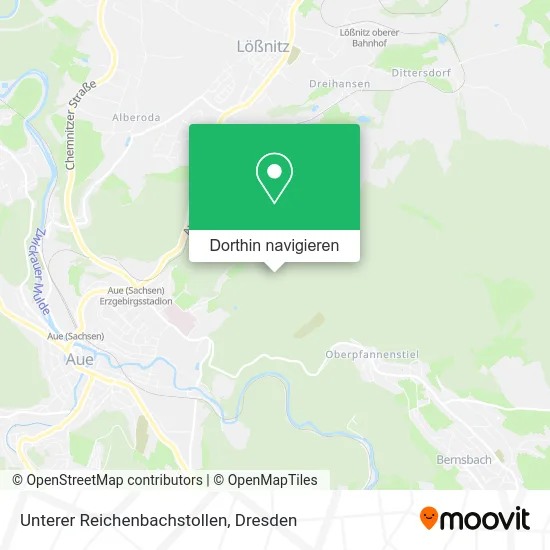 Unterer Reichenbachstollen Karte