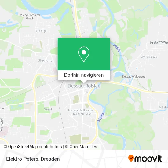 Elektro-Peters Karte