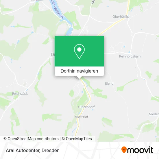 Aral Autocenter Karte