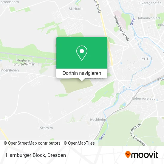 Hamburger Block Karte