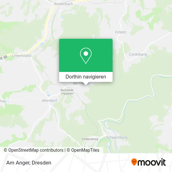 Am Anger Karte