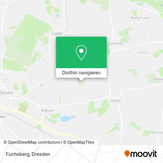 Fuchsberg Karte
