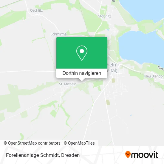 Forellenanlage Schmidt Karte