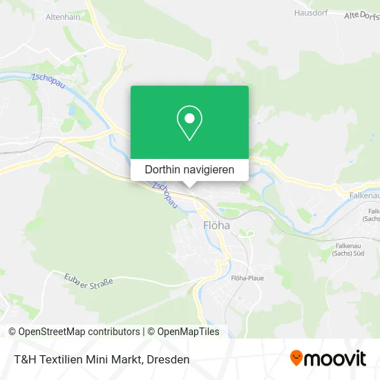 T&H Textilien Mini Markt Karte