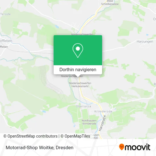 Motorrad-Shop Woitke Karte