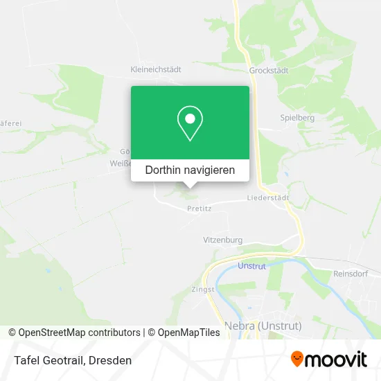 Tafel Geotrail Karte