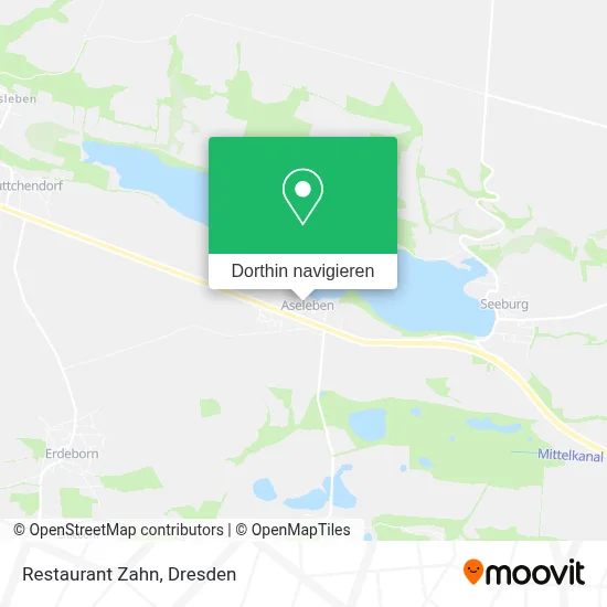 Restaurant Zahn Karte