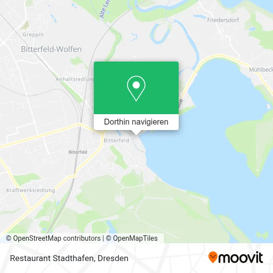 Restaurant Stadthafen Karte