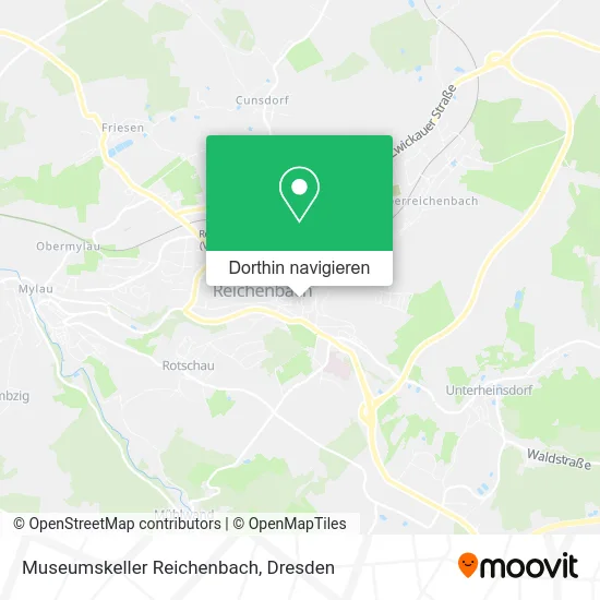 Museumskeller Reichenbach Karte