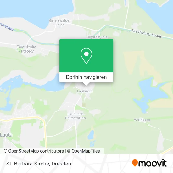 St.-Barbara-Kirche Karte