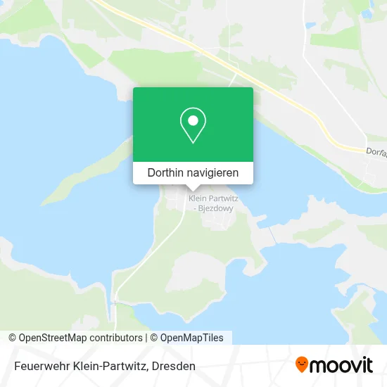 Feuerwehr Klein-Partwitz Karte