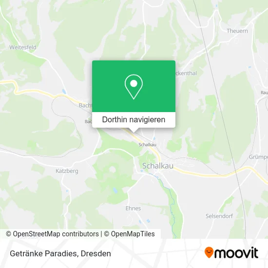 Getränke Paradies Karte