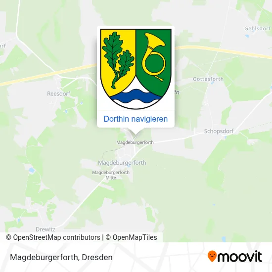 Magdeburgerforth Karte